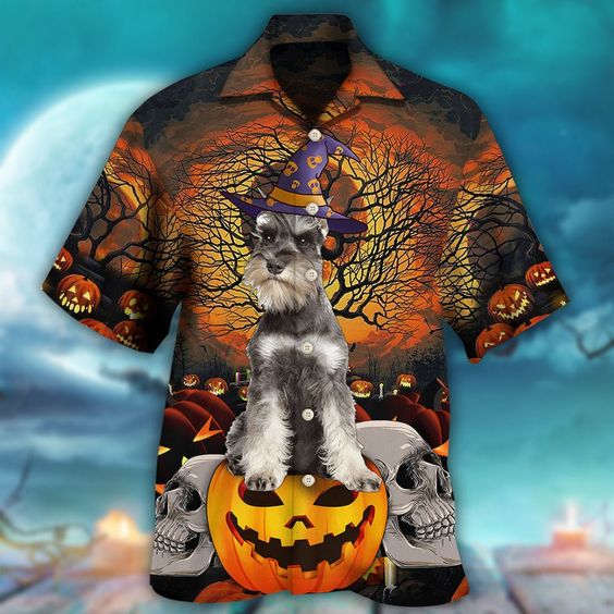 Men's Halloween Fun Horror Lapel Shirt