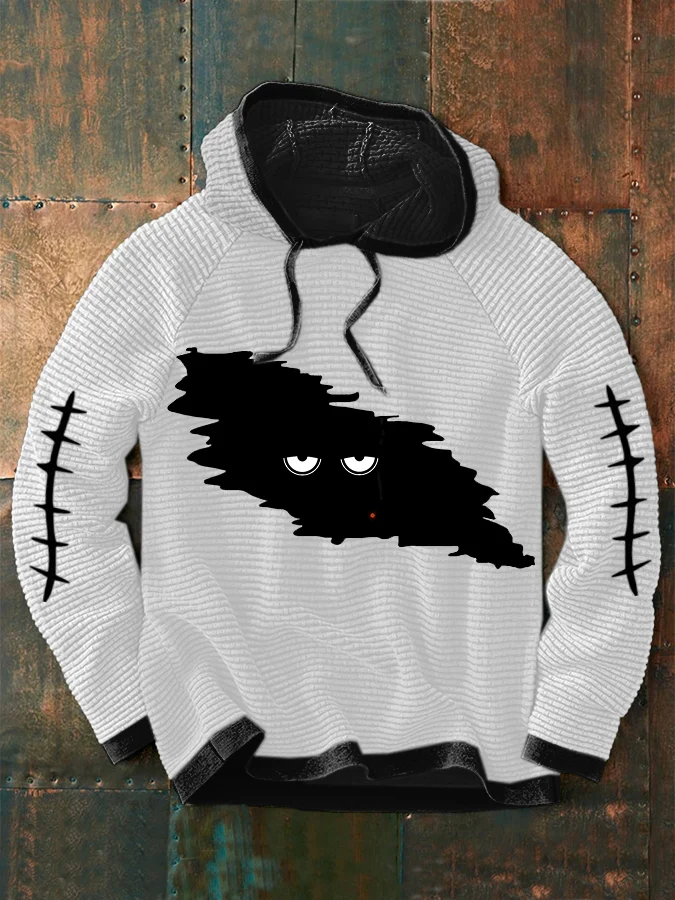 Men's Halloween Print Casual Sweatshirt