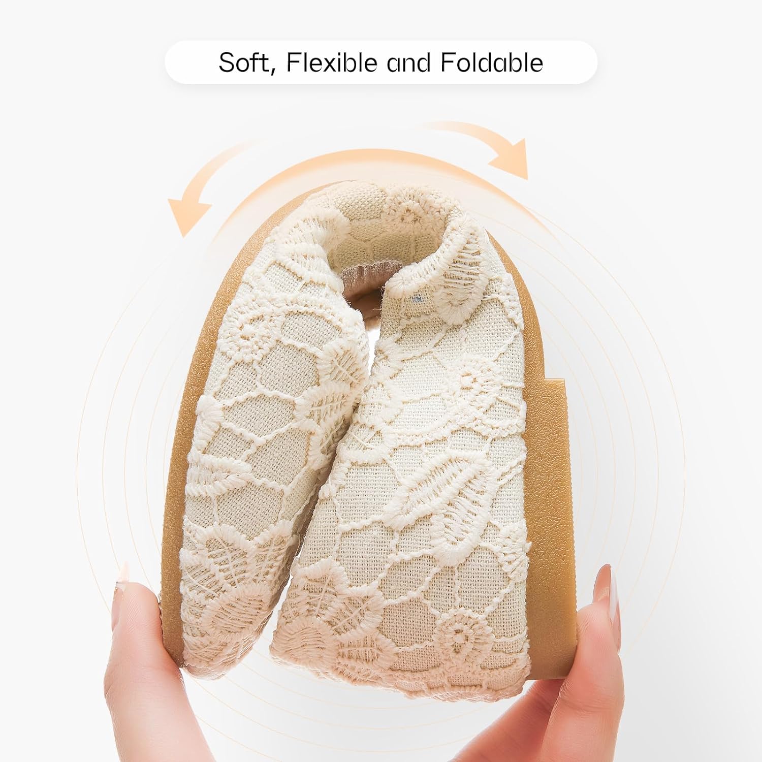 Dress Shoes for Women Round Toe Flats Shoes Lace Ballet Flats Dressy Comfortable Foldable Flats Low Heel