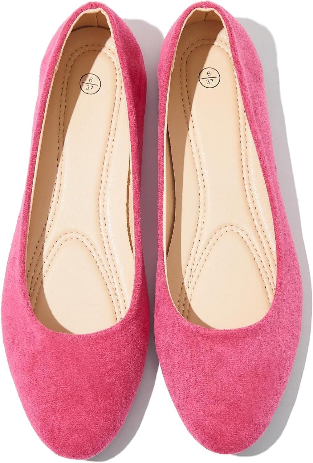 Flats for Women Round Toe Flat Shoes Dressy Black Ballet Flats Comfortable Womens Dress Shoes Ballerina Flats for Work