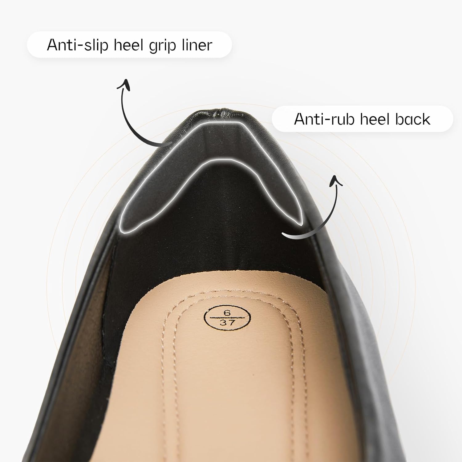 Women's Flats Comfortable Black Flats Shoes Women Round Toe Ballerina Flats Leather Dress Shoes Work Flats for Office