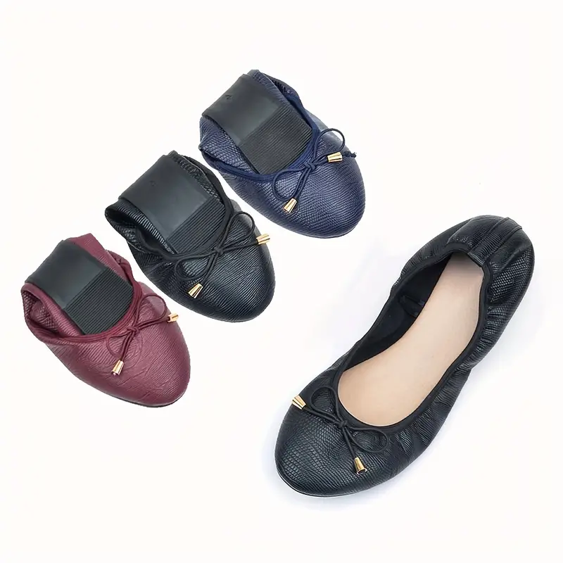 🔥Last Day 49% OFF -Comfy Women's Bow Ballet Flats with Anti-Slip Sole