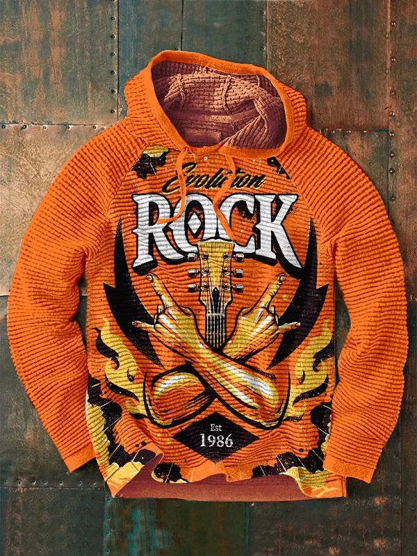 Fashion Casual Music Festival Halloween Print Men's Sweatshirt