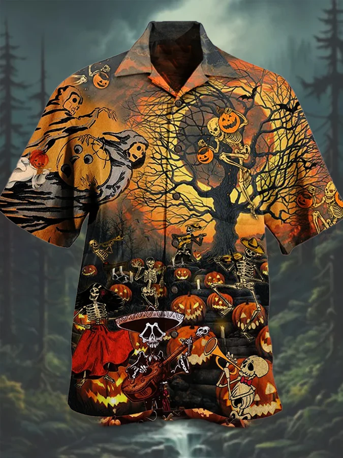 Men's Cuban Saint's Day Casual Shirt